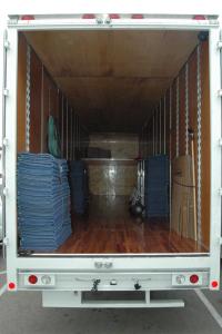 empty moving van